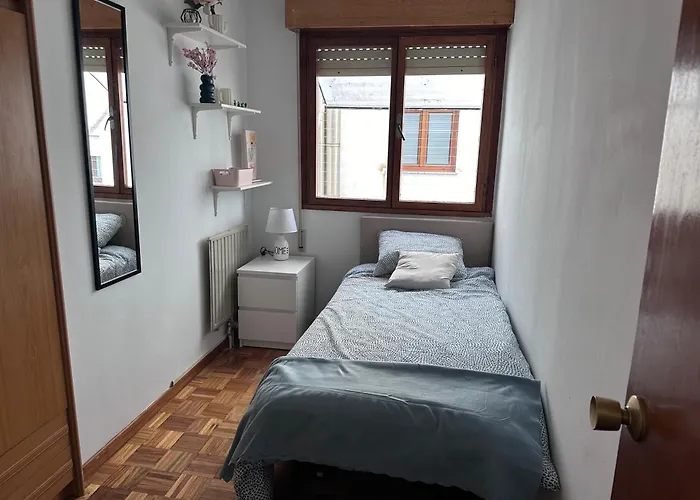 Acogedor Con Vistas A La Catedral Y Parking דירה *